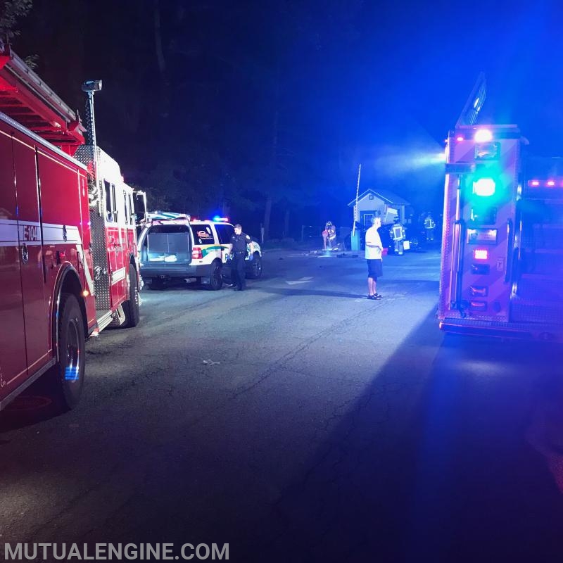 Yorktown MVA - while on stand-by
